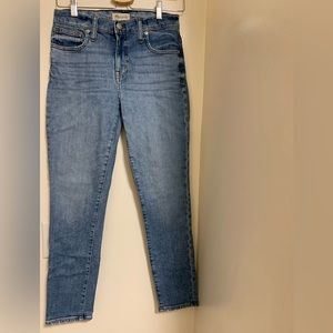 Madewell High-Rise Skinny Jeans Size 26